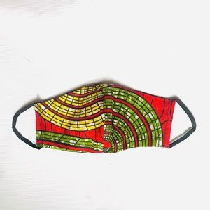 3 for $30 🍍 Wax Cotton Mask W/ Filter Pocket